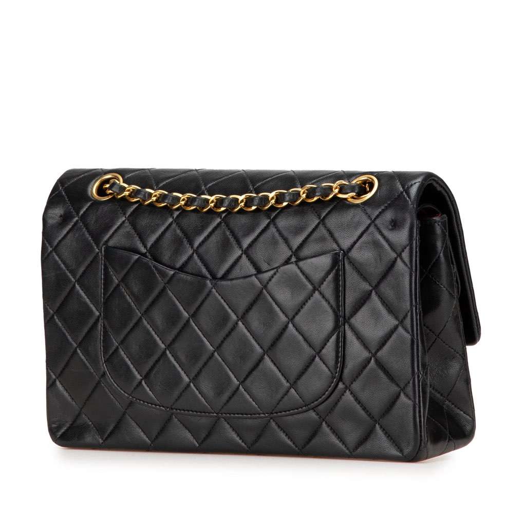 Chanel Medium Classic Lambskin Double Flap - 2