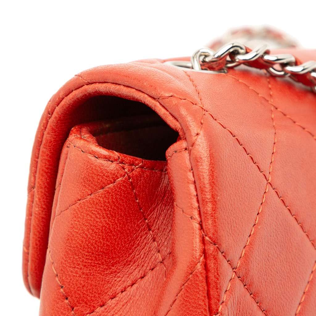 Chanel Extra Mini Rectangular Classic Lambskin Single Flap - Image 15