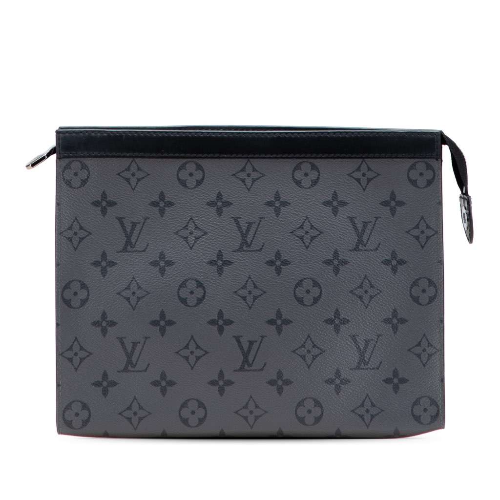 Louis Vuitton Monogram Eclipse Reverse Pochette Voyage MM