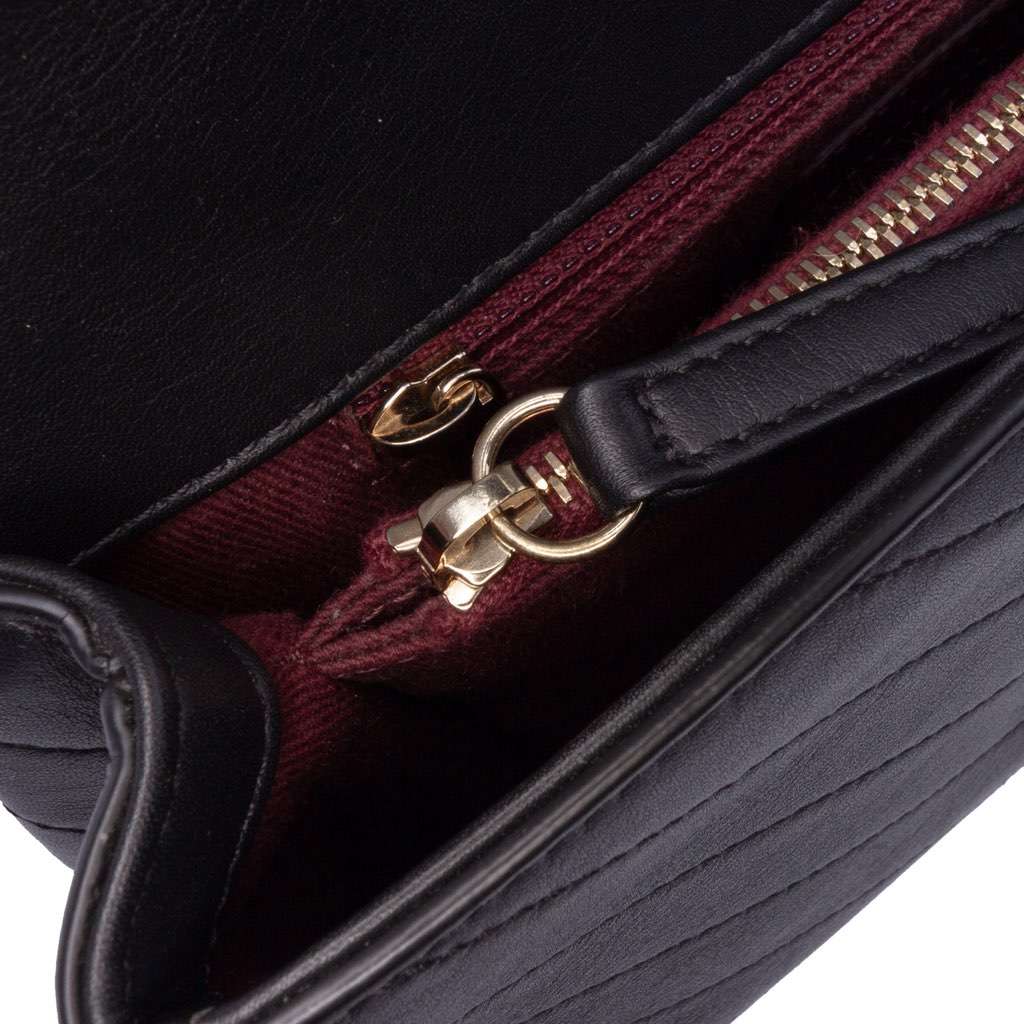 Chanel Small Chevron Calfskin Stitched Coco Flap - Detail 2