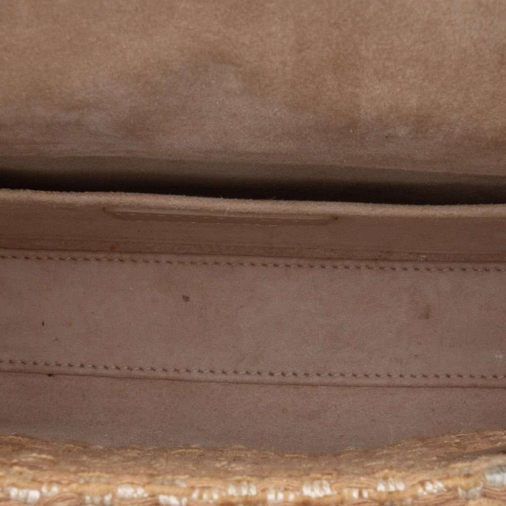 Dior Medium Tweed Cannage Lady D Joy - 4