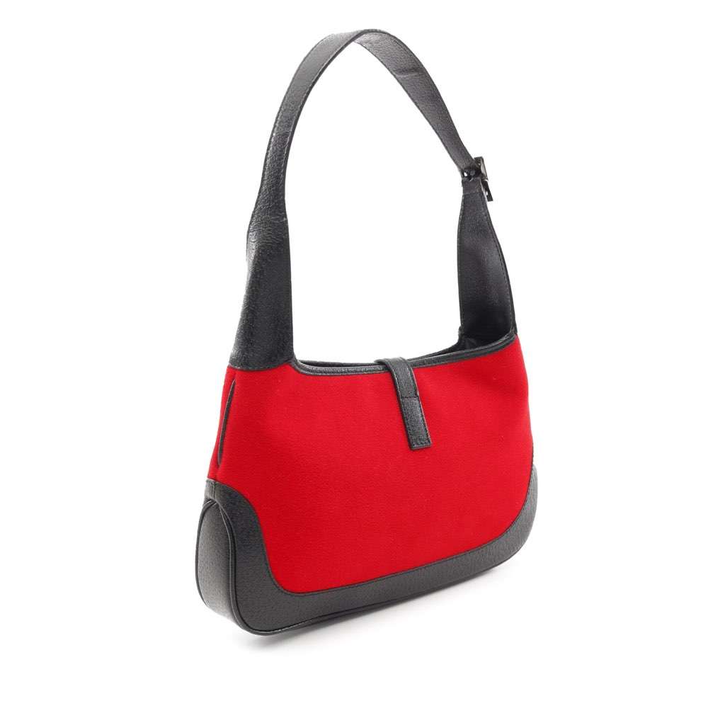 Gucci Wool Jackie Shoulder Bag - 2