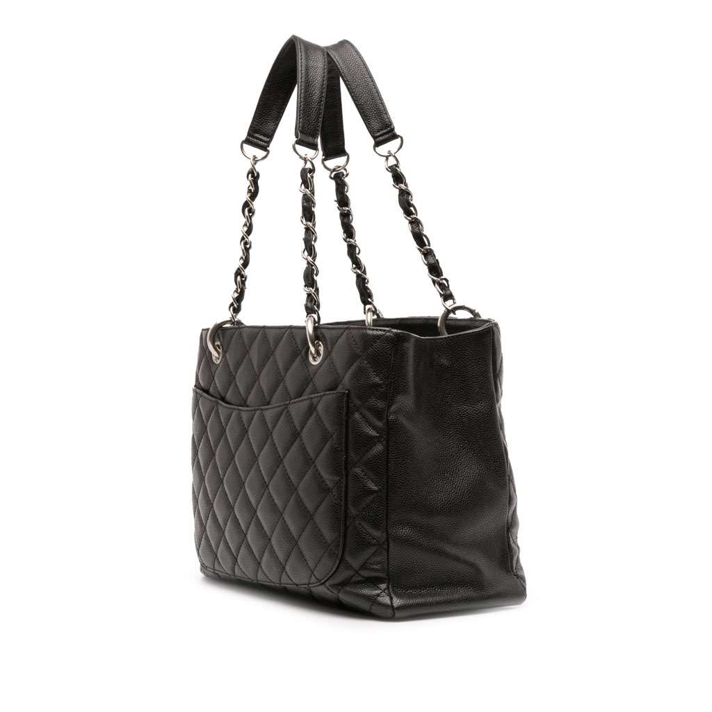 Chanel Caviar Grand Shopping Tote - Back view