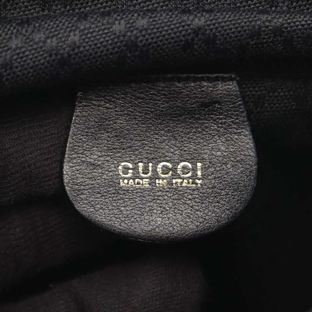 Gucci Leather Bamboo Backpack - 4