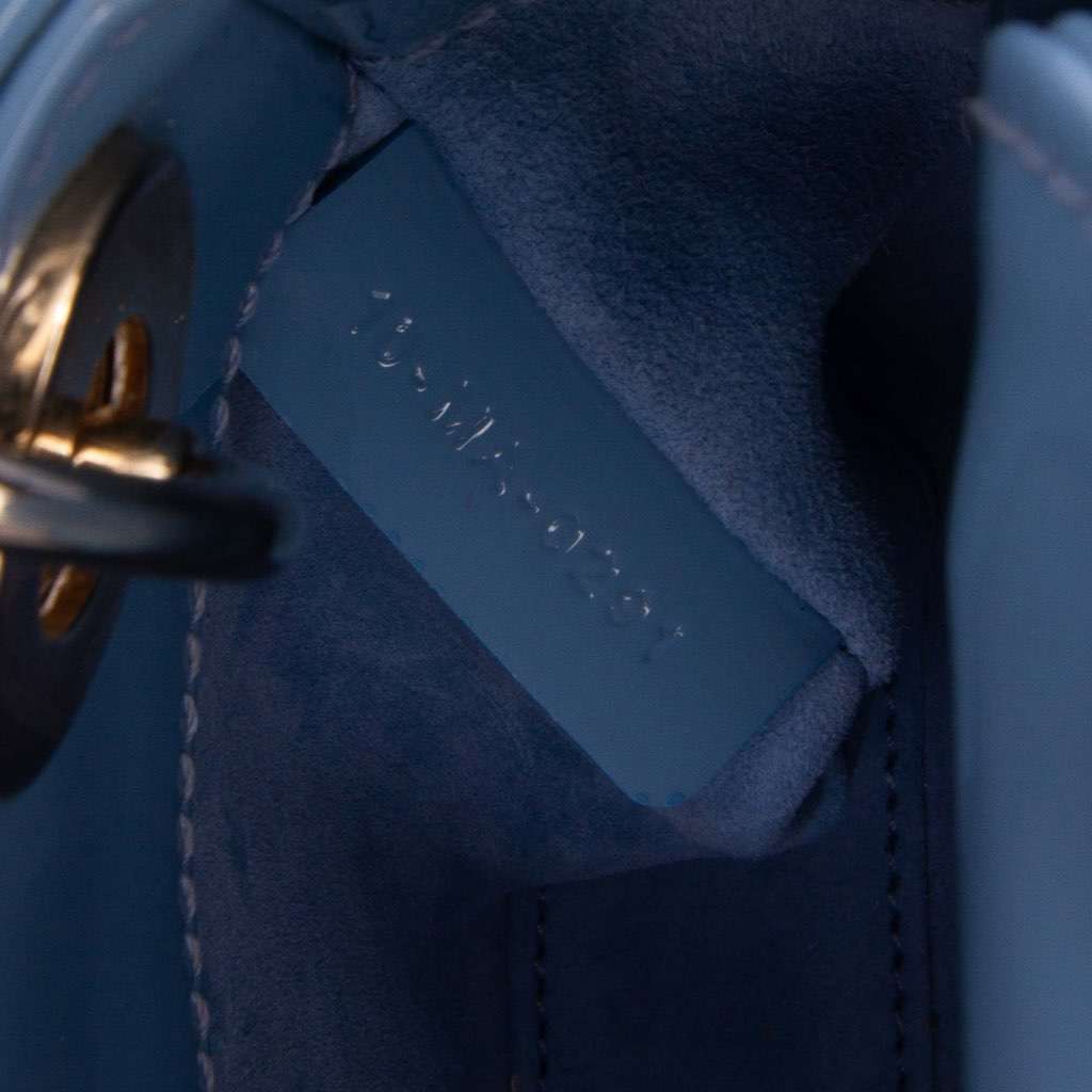 Dior Micro Patent Cannage Lady Dior - Side view