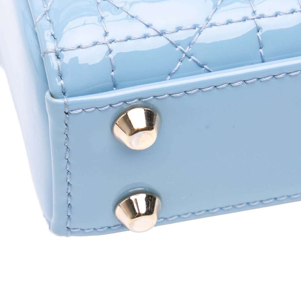 Dior Micro Patent Cannage Lady Dior - Detail 1