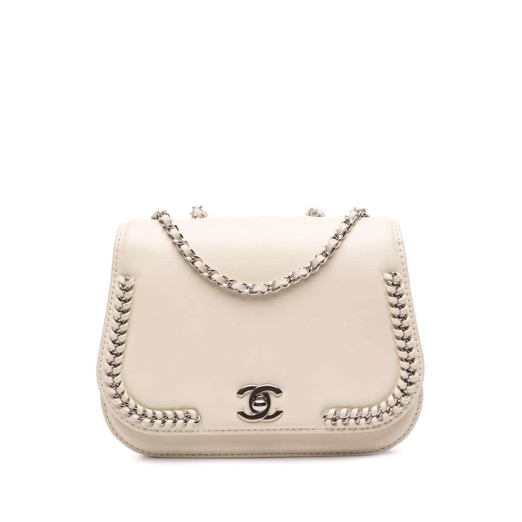 Chanel Small Calfskin Braided Chic Flap