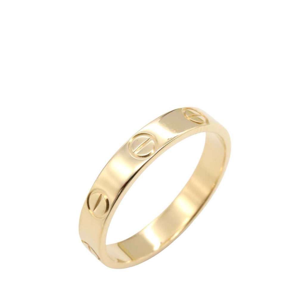 Cartier 18K Yellow Gold Small Love Ring - 2