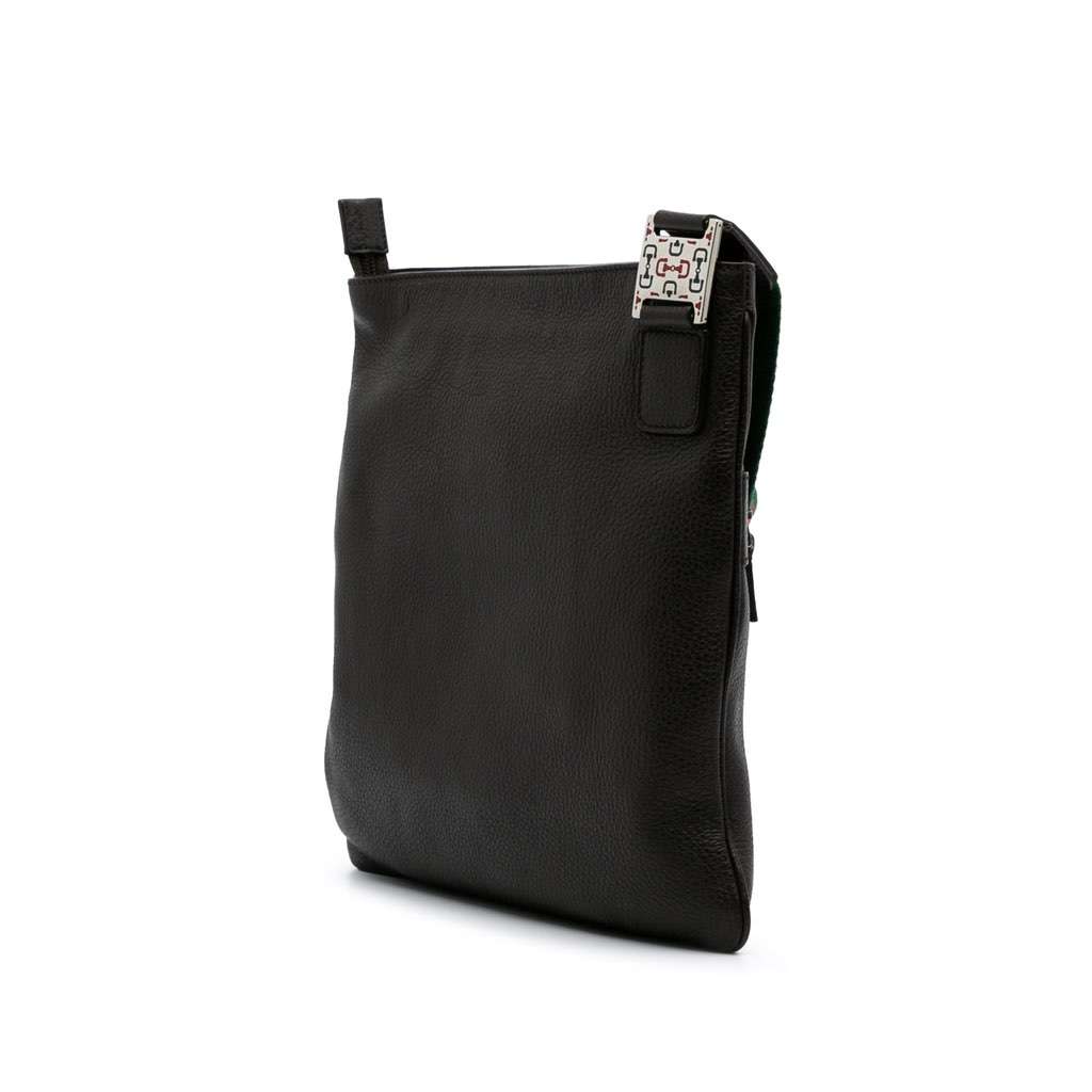 Gucci Leather Web Crossbody - 2