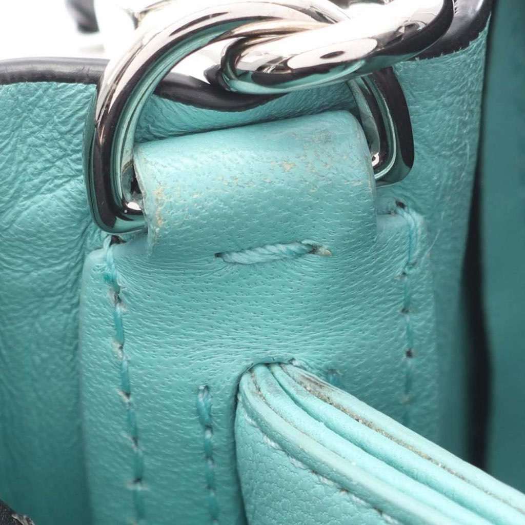 Tiffany & Co Micro Pebbled Calfskin Satchel - 4