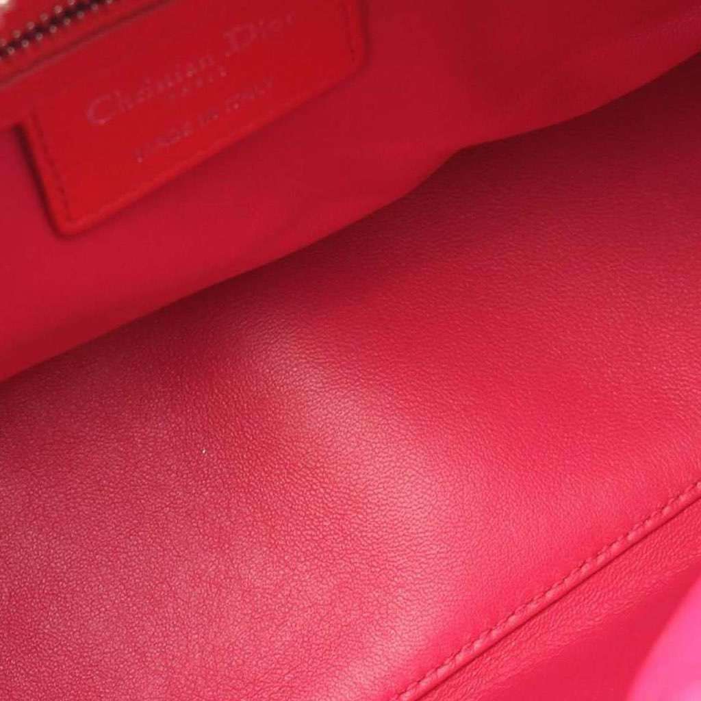 Dior Medium Bicolor Lambskin Cannage Lady Dior - Image 6