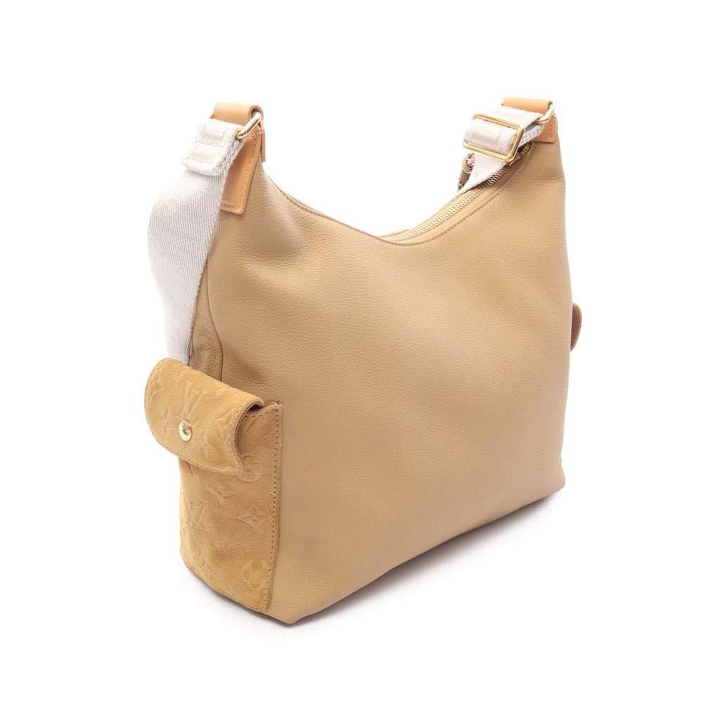 Louis Vuitton Grained Calfskin and Monogram Hobo Cargo - 2