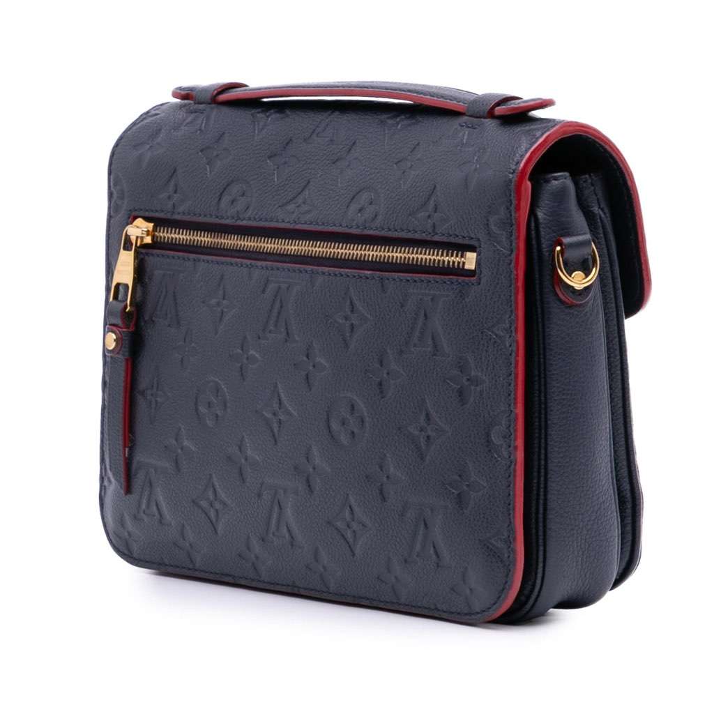 Louis Vuitton Monogram Empreinte Pochette Metis - Back view