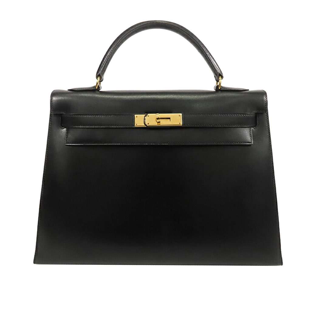 Hermès Box Calf Kelly Sellier 32