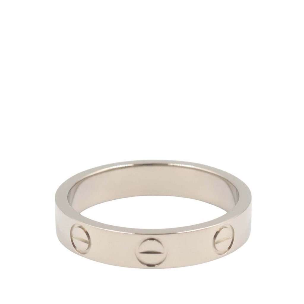 Cartier 18K White Gold Small Love Ring