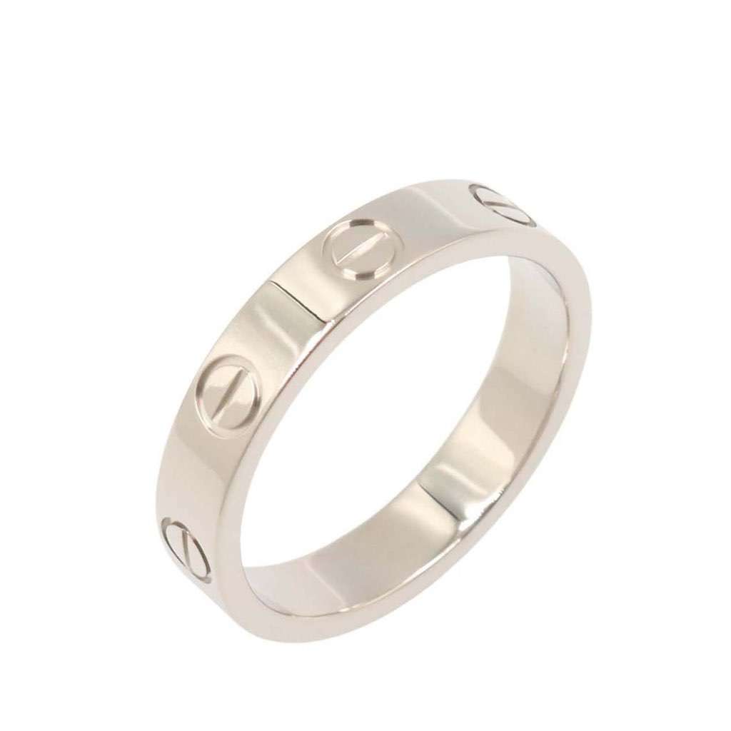 Cartier 18K White Gold Small Love Ring - 2