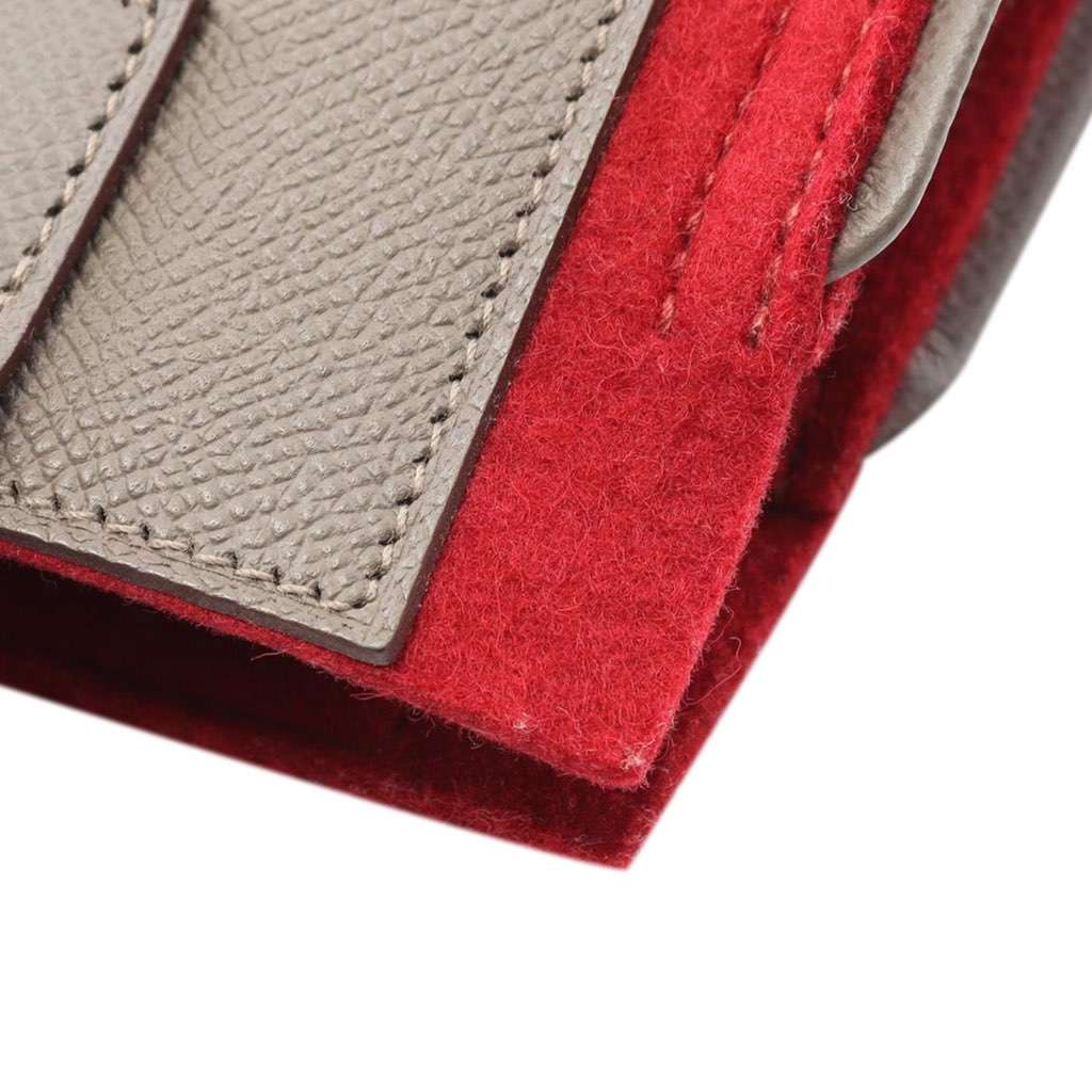 Hermès Epsom and Felt Petit H Skeleton Vertical Tote PM - Detail 1