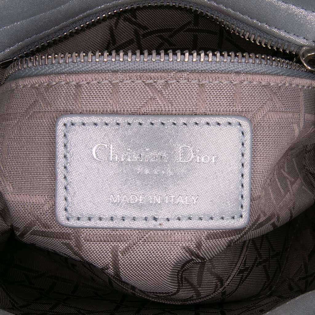 Dior Mini Iridescent Lambskin Cannage Lady Dior - 5