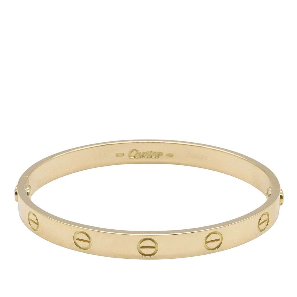 Cartier 18K Yellow Gold Love Bracelet - 2