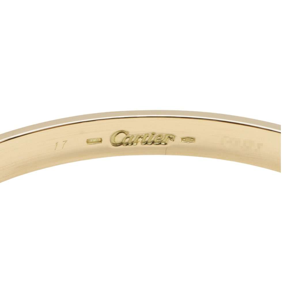 Cartier 18K Yellow Gold Love Bracelet - 4