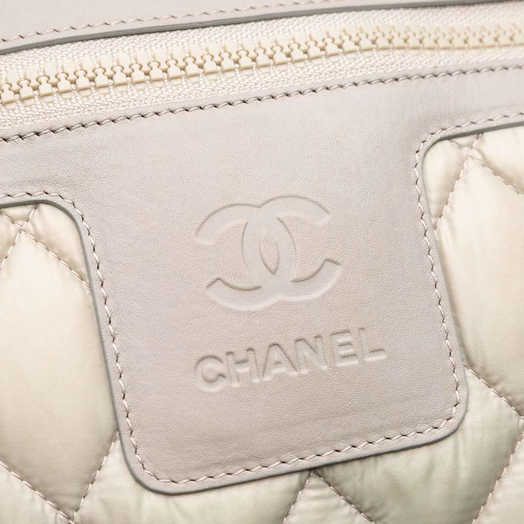 Chanel Medium Nylon Coco Cocoon Bowling Bag - Detail 2