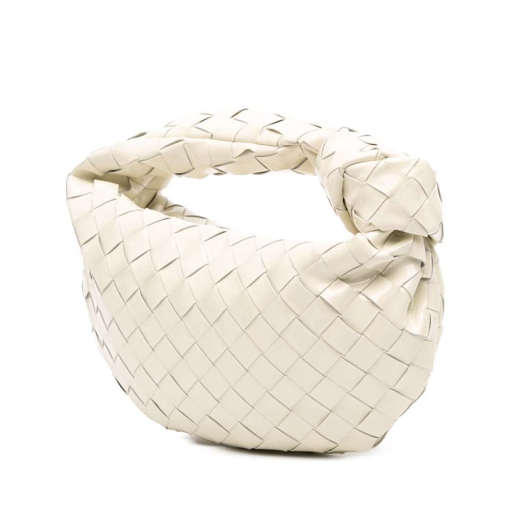 Bottega Veneta Mini Patent Intrecciato Jodie - Back view