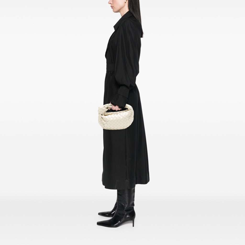 Bottega Veneta Mini Patent Intrecciato Jodie - Image 10