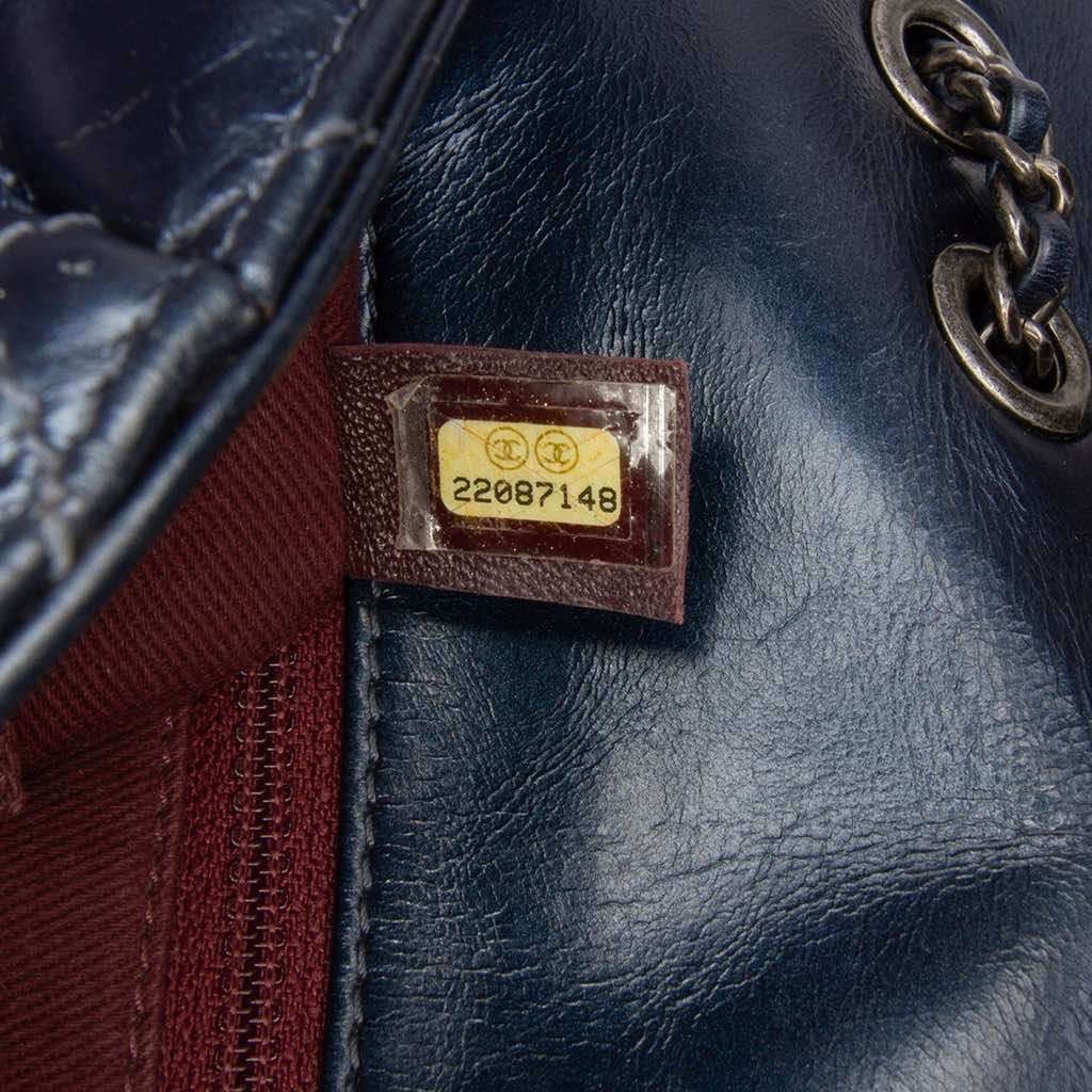 Chanel Quilted Glazed Calfskin Coco Pleats Flap - Detail 1