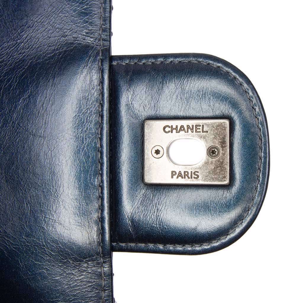 Chanel Quilted Glazed Calfskin Coco Pleats Flap - Detail 2