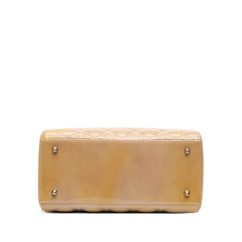 Dior Medium Patent Cannage Lady Dior - Image 6