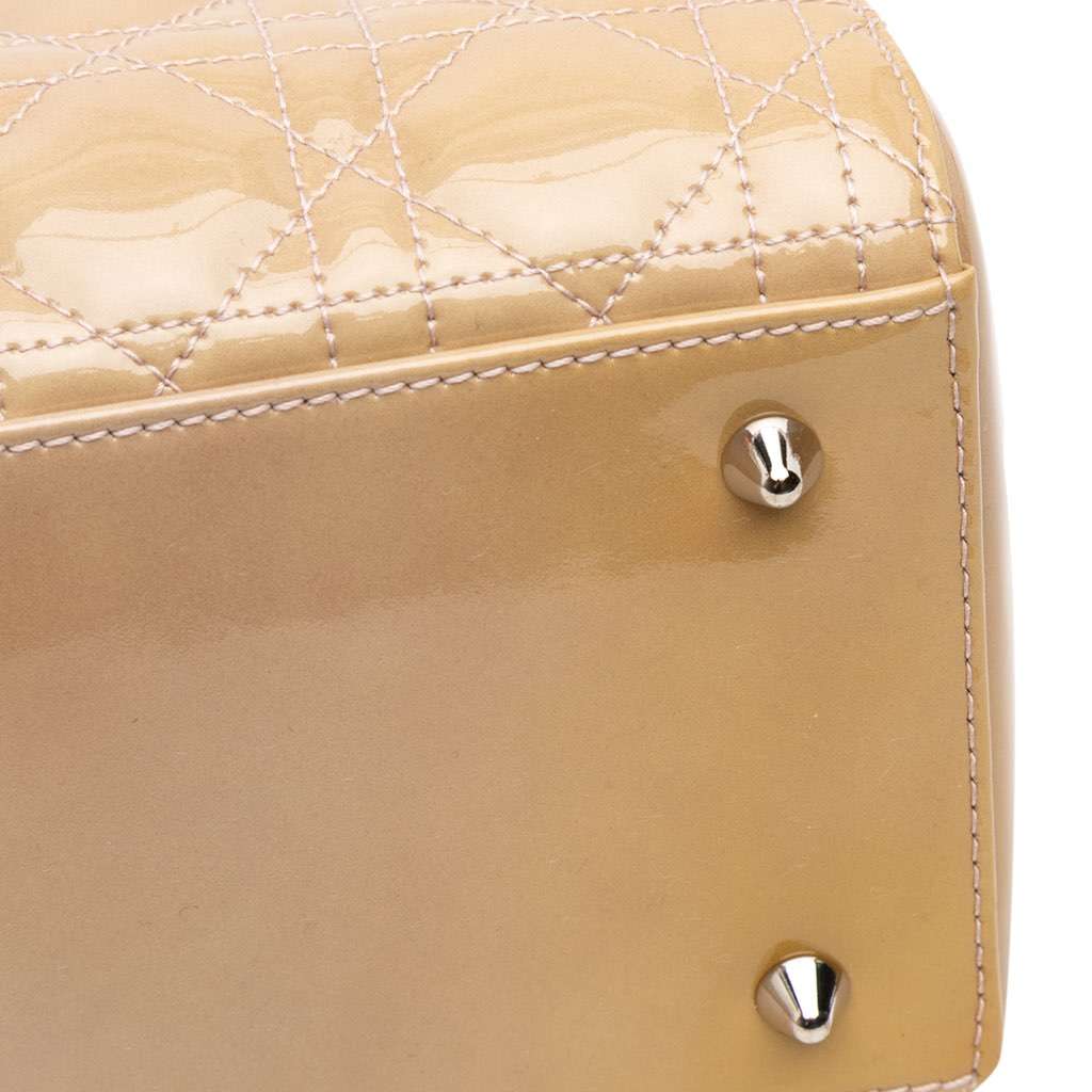 Dior Medium Patent Cannage Lady Dior - Detail 2