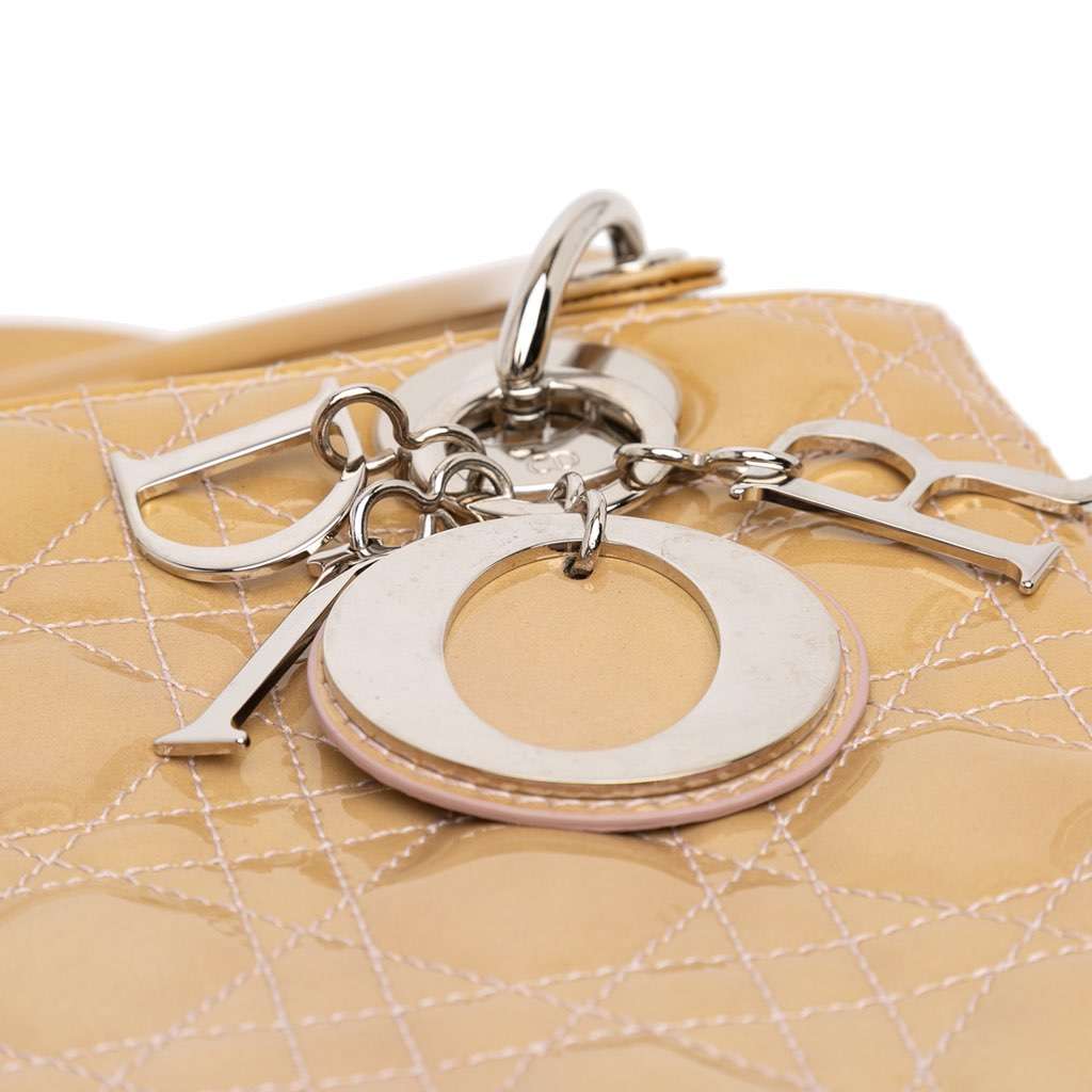Dior Medium Patent Cannage Lady Dior - Image 10