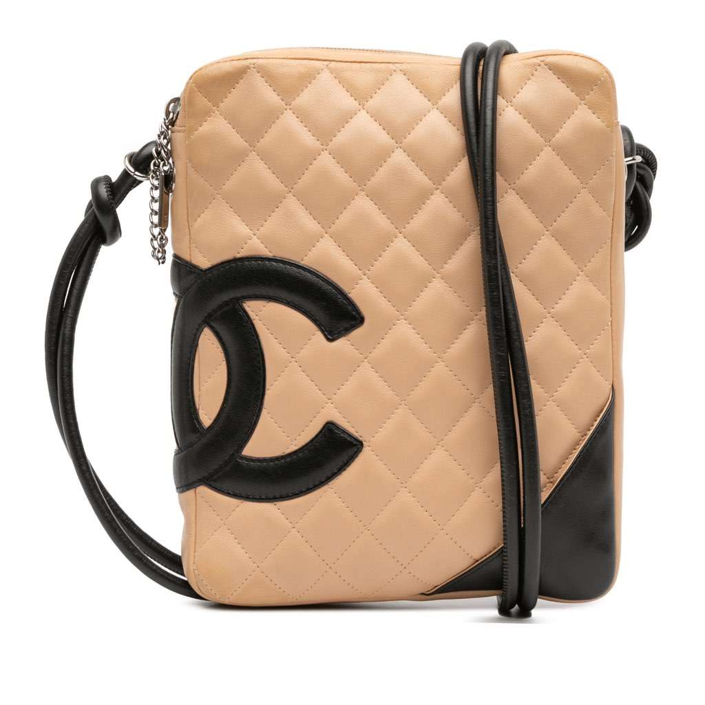 Chanel Lambskin Cambon Ligne Crossbody
