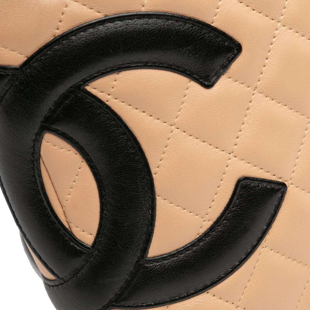 Chanel Lambskin Cambon Ligne Crossbody - Image 11