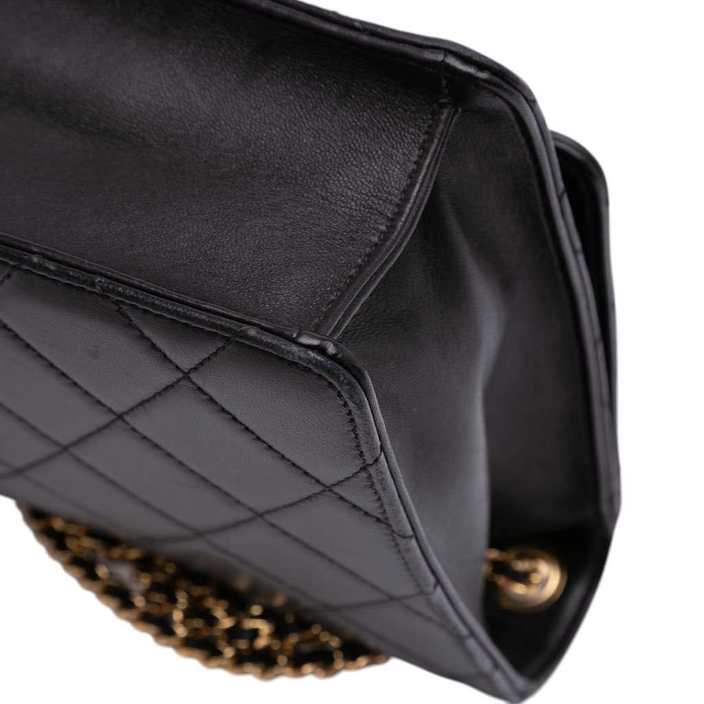 Chanel Medium Quilted Lambskin Golden Class Flap - Image 10