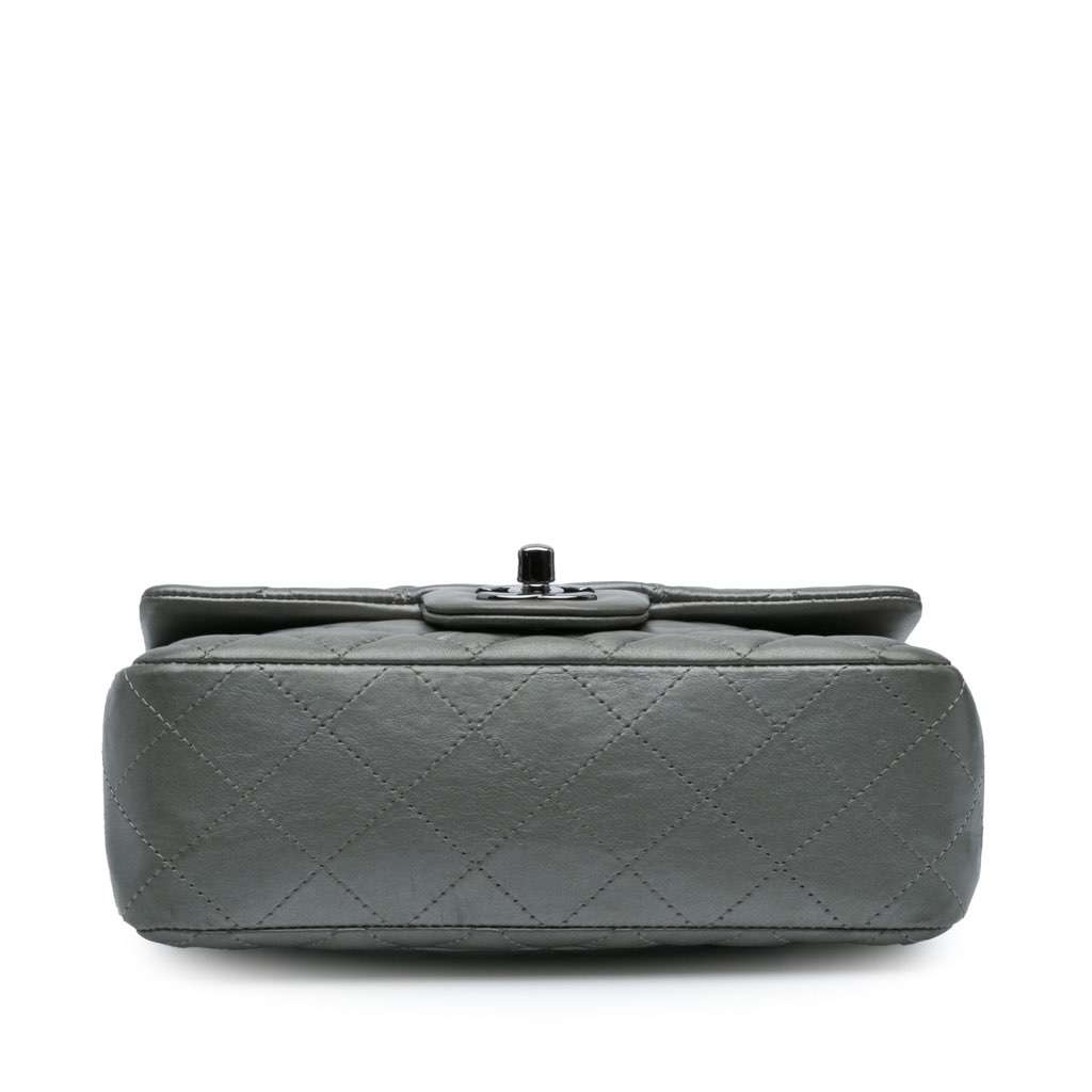 Chanel Mini Rectangular Classic Lambskin Single Flap - 3