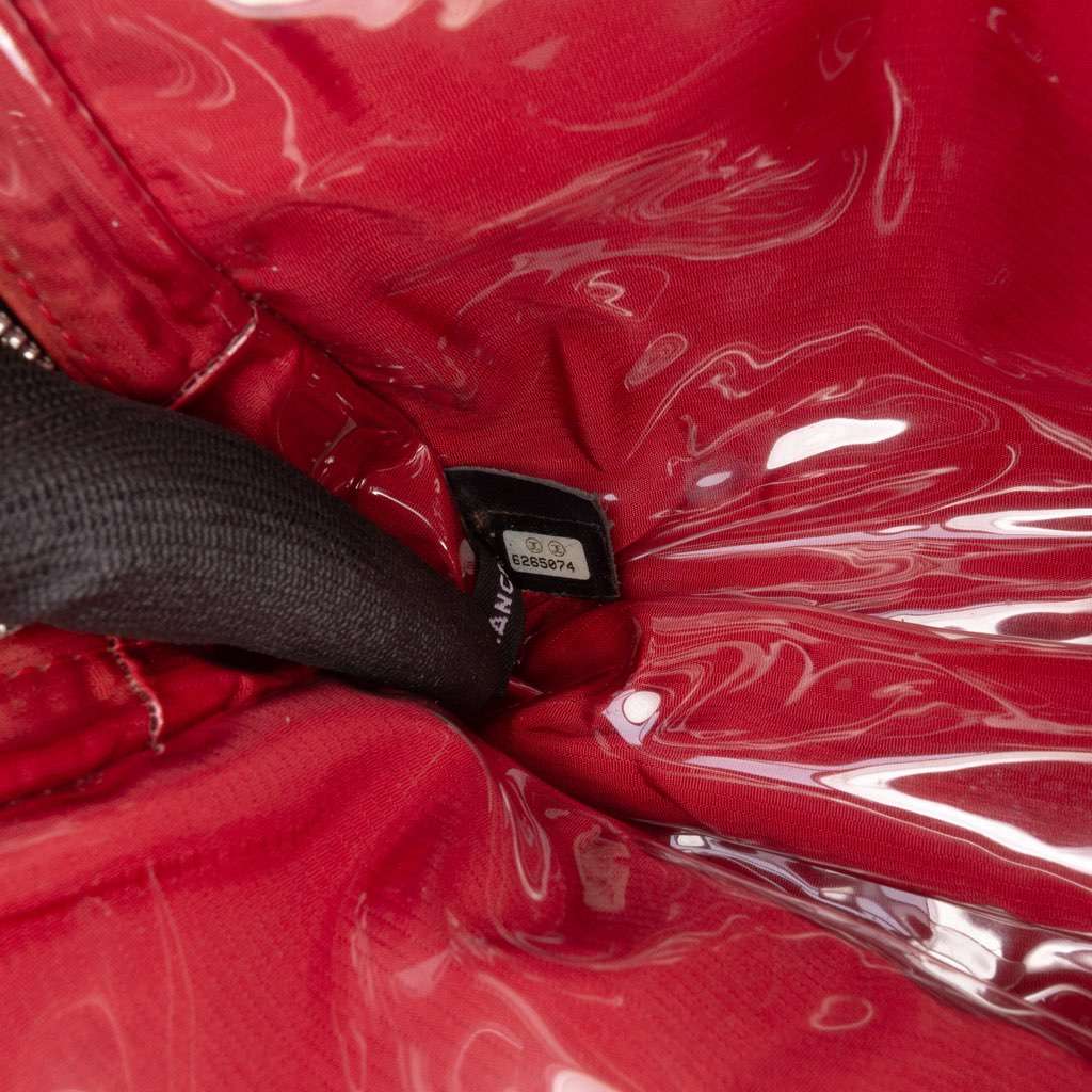 Chanel Old Travel Line Nylon Handbag - Side view