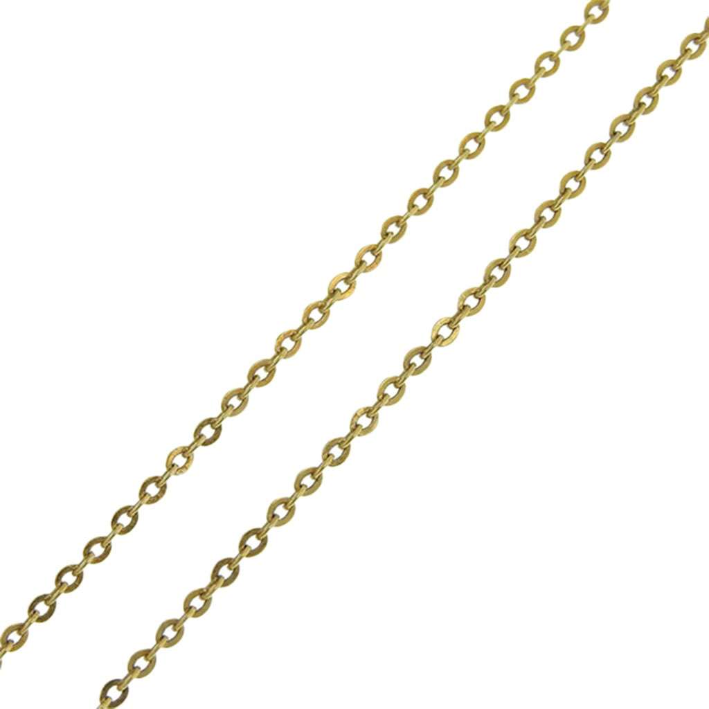 Chanel Gold Plated CC Pendant Chain Necklace - 4