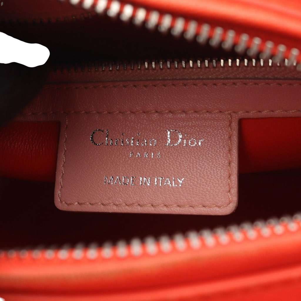 Dior Medium Tricolor Lambskin Cannage Lady Dior - 4