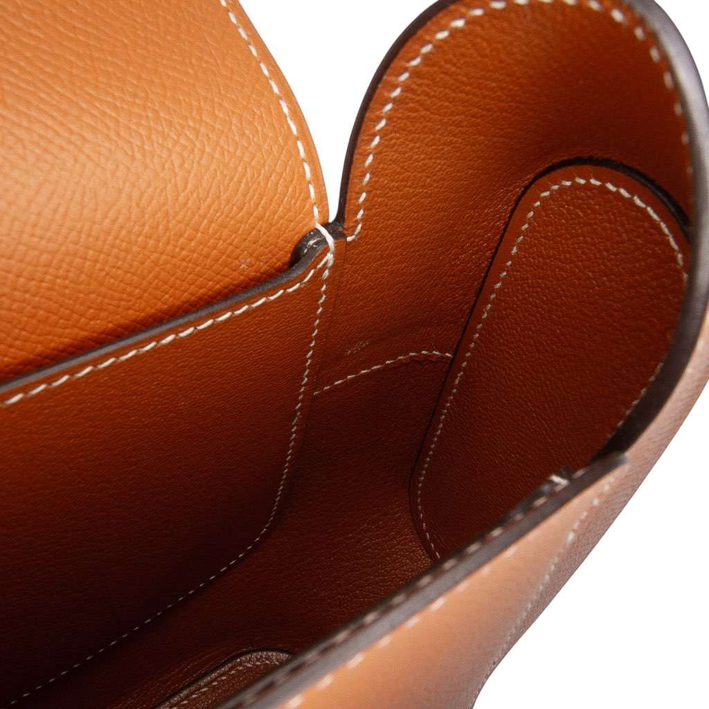 Hermès Epsom Octogone Clutch - Detail 1