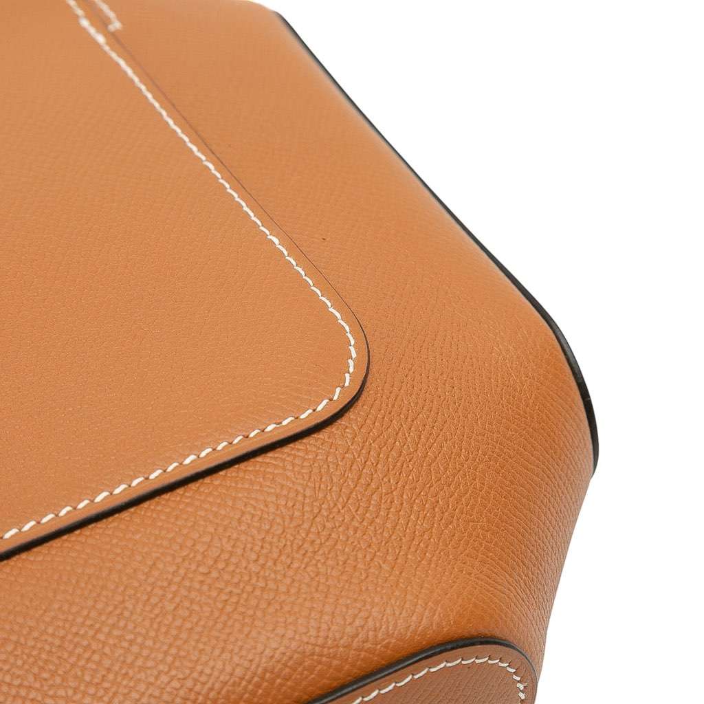 Hermès Epsom Octogone Clutch - Image 10