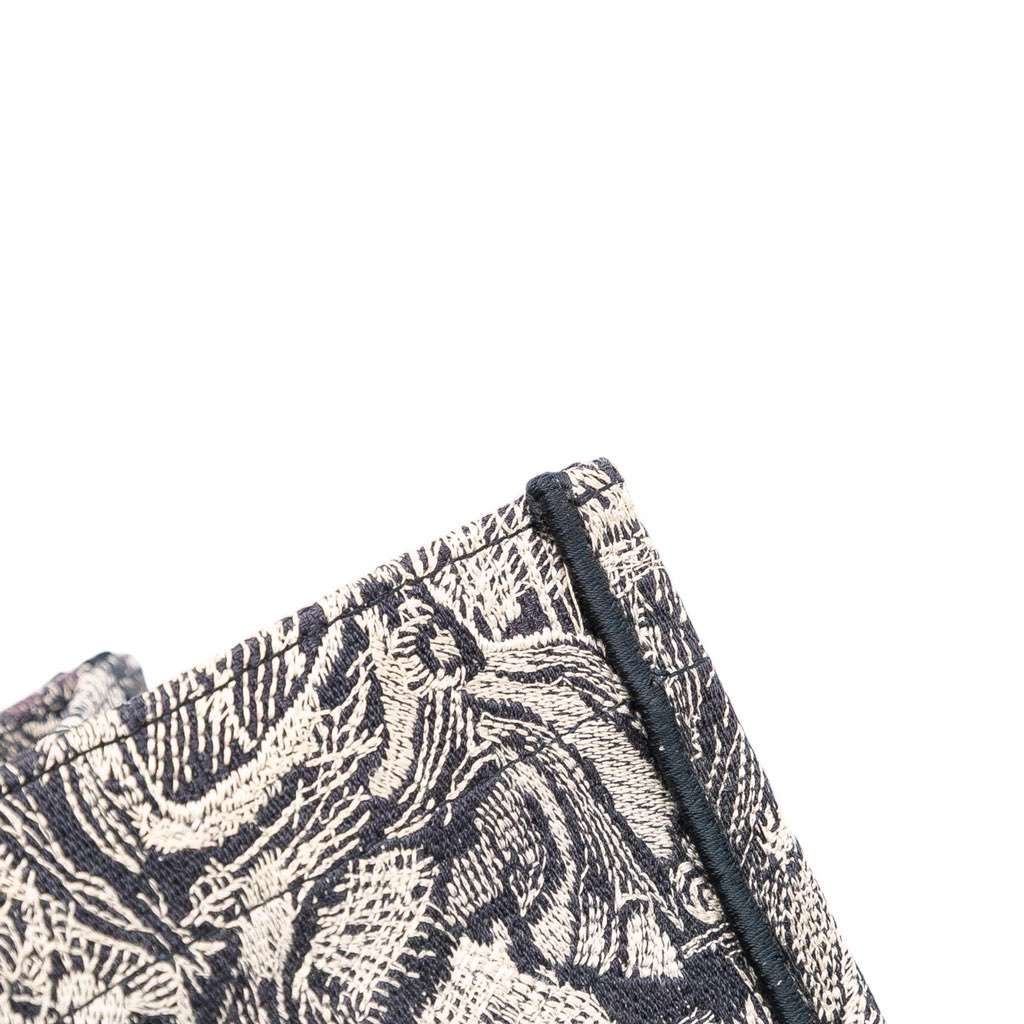 Dior Large Canvas Toile de Jouy Reverse Embroidered Book Tote - Image 11