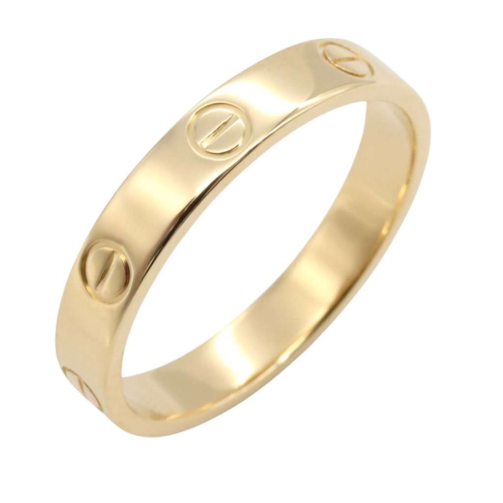 Cartier 18K Yellow Gold Small Love Ring - 2