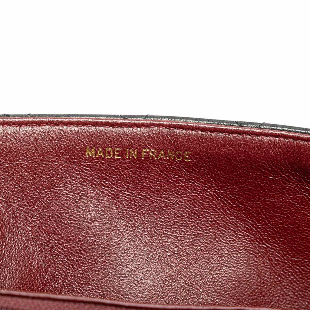 Chanel Square Quilted Lambskin Single Flap - Detail 1