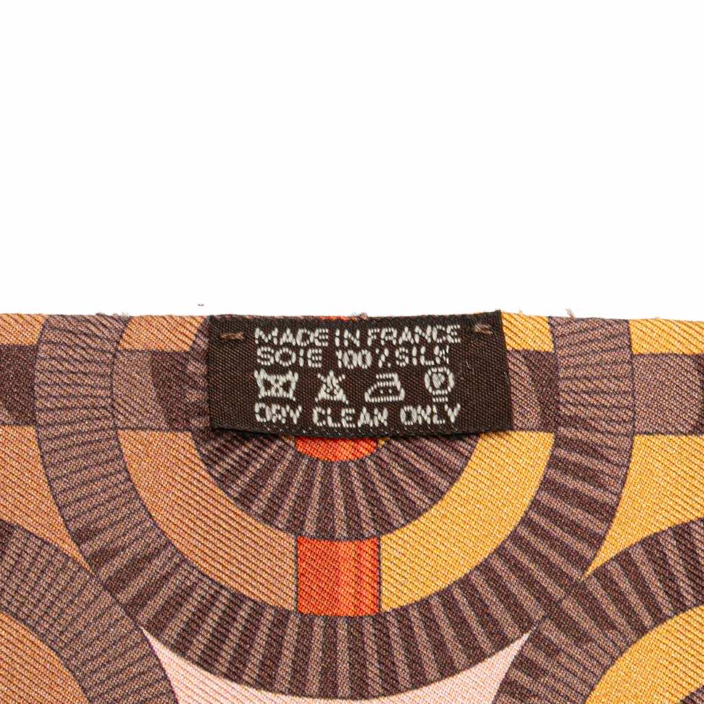 Hermès Grand Apparat Silk Twilly Scarf - Side view