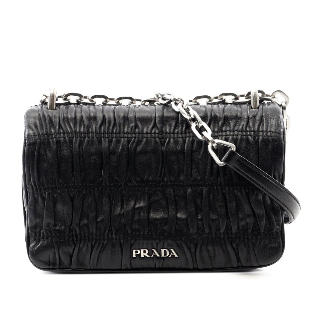Prada Nappa Gaufre Shoulder Bag