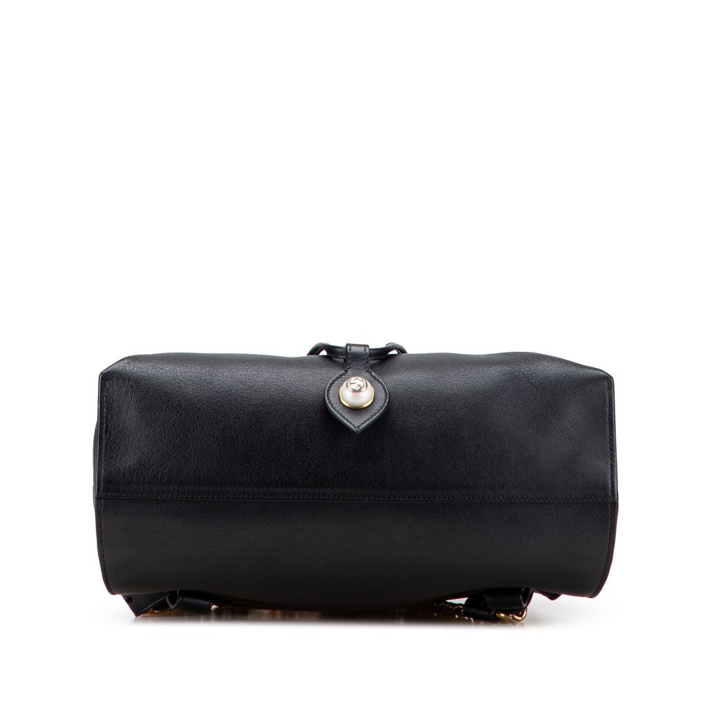 Gucci Leather Studded Animalier Malin Backpack - Image 6