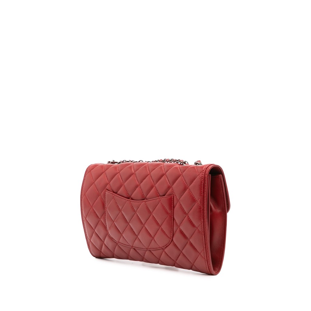 Chanel Medium Quilted Lambskin Citizen Flap - Back view