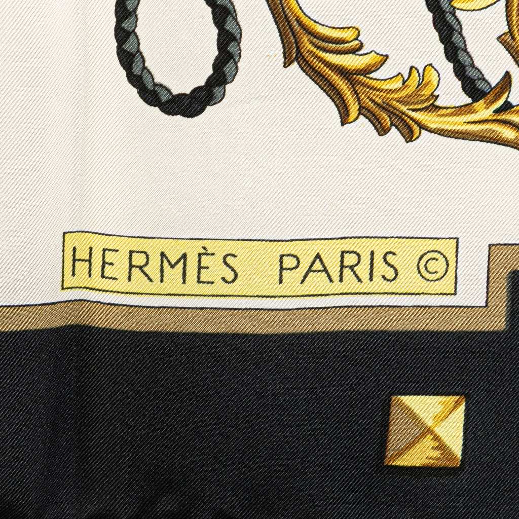 Hermès Les Cles Silk Scarf - Image 6