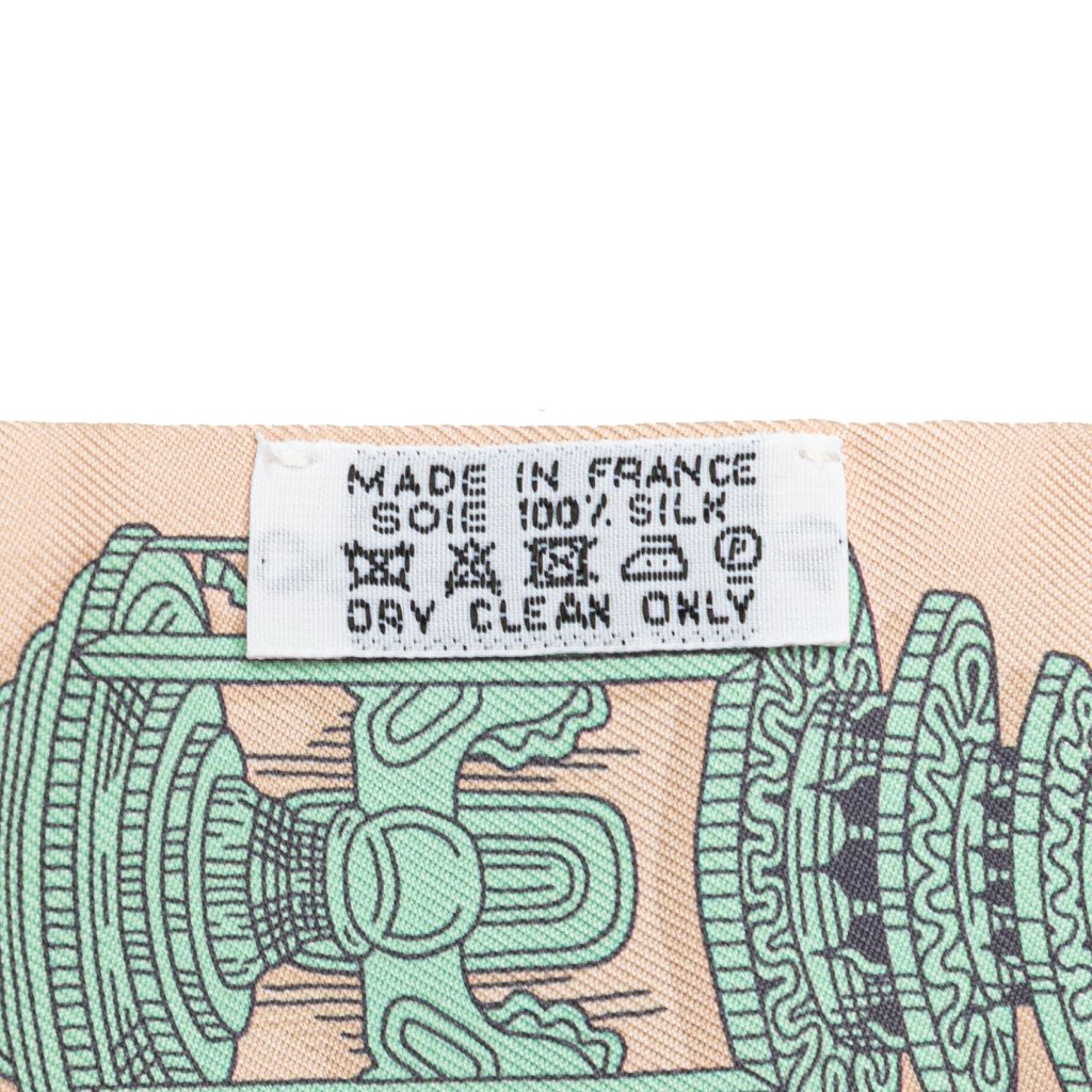 Hermès Merveilleuses Lanternes Silk Twilly Scarf - Side view